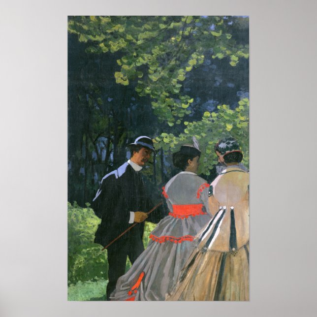Claude Monet | Dejeuner sur l'Herbe, Chailly Poster (Framsidan)