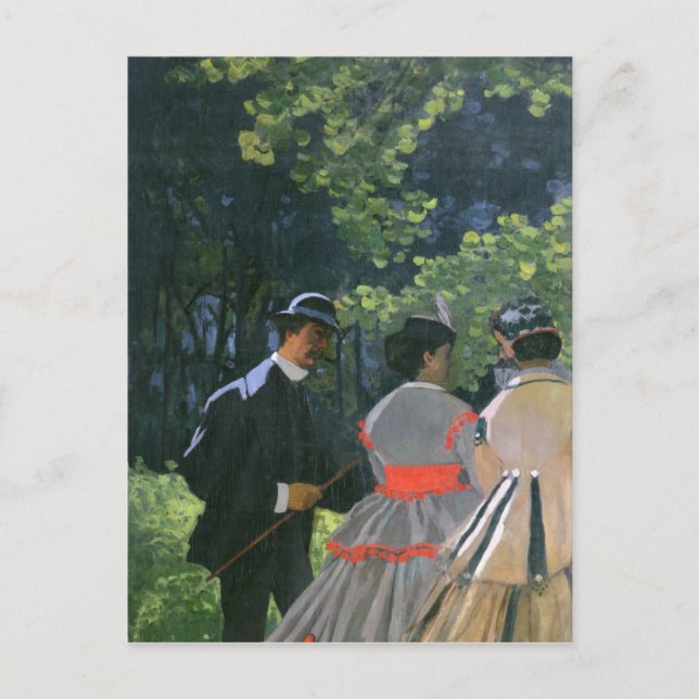 Claude Monet | Dejeuner sur l'Herbe, Chailly Vykort (Framsida)