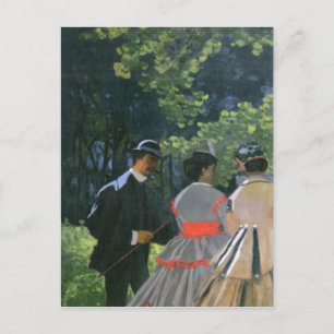 Claude Monet Dejeuner sur l'Herbe, Chailly Vykort