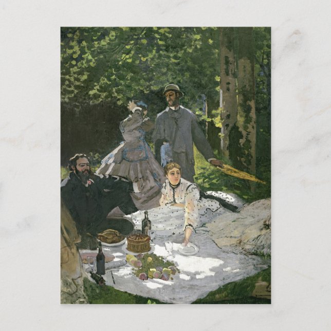 Claude Monet | Dejeuner sur l'Herbe, Chailly Vykort (Framsida)