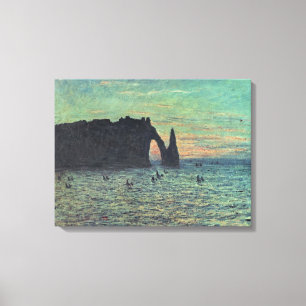 Claude Monet den ihåliga nålen på Etretat, 18 Canvastryck