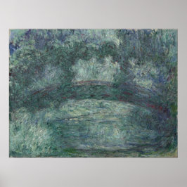 Claude Monet - Den japanska bron Poster