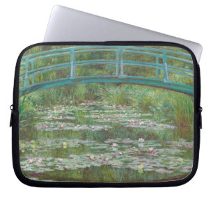 Claude Monet den japanska spången, 1899 Laptop Sleeve