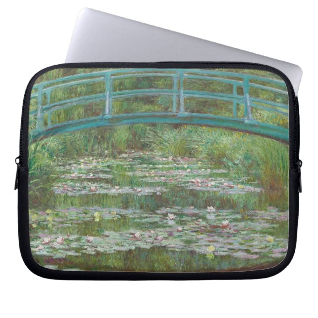 Claude Monet | den japanska spången, 1899 Laptop Sleeve (Framsidan)