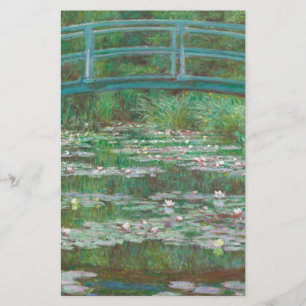 Claude Monet - den japanska spången Brevpapper