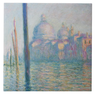 Claude Monet - den storslagna kanalen Kakelplatta