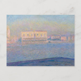 Claude Monet Dogepalatset sett från San Gio Vykort