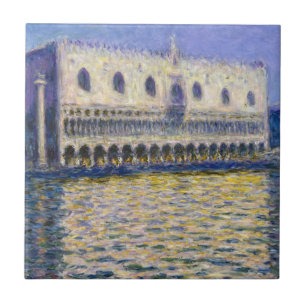 Claude Monet - Doges' Palace Kakelplatta