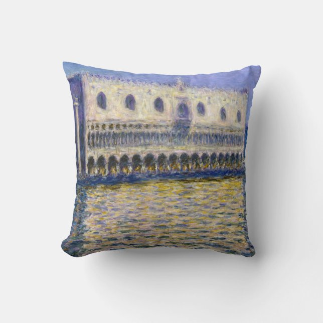 Claude Monet - Doges' Palace Kudde (Framsida)
