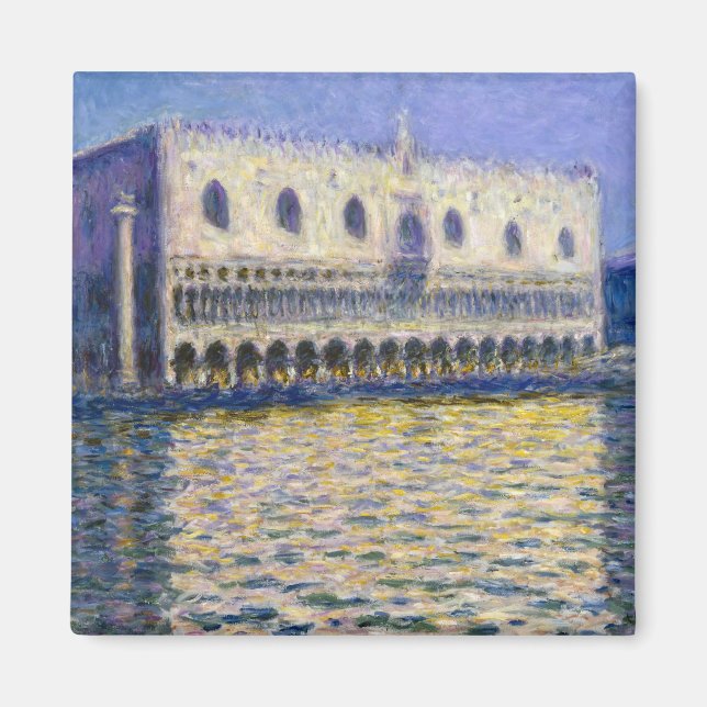 Claude Monet - Doges' Palace Magnet (Framsidan)