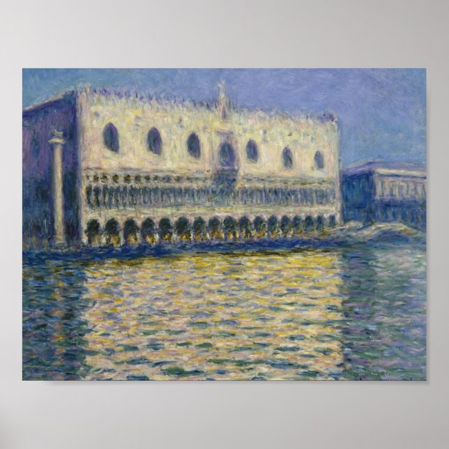 Claude Monet - Doges Palace Poster (Framsidan)