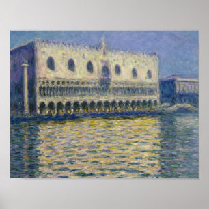 Claude Monet - Doges Palace Poster