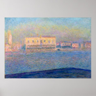Claude Monet Doges Palace San Giorgio Maggiore Poster