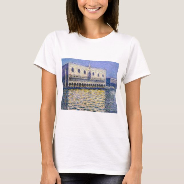 Claude Monet - Doges' Palace T Shirt (Framsida)