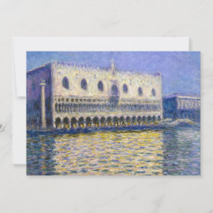 Claude Monet - Doges' Palace Tack Kort