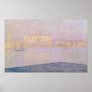 Claude Monet   Ducal slott från San Giorgio, 1908 Poster