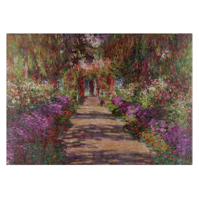 Claude Monet | En bana i Monets trädgård (Framsidan)
