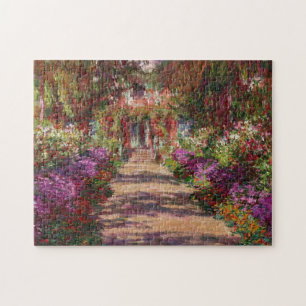 Claude Monet En bana i Monets trädgård Pussel