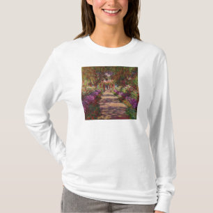 Claude Monet en bana i Monets trädgård T-shirt