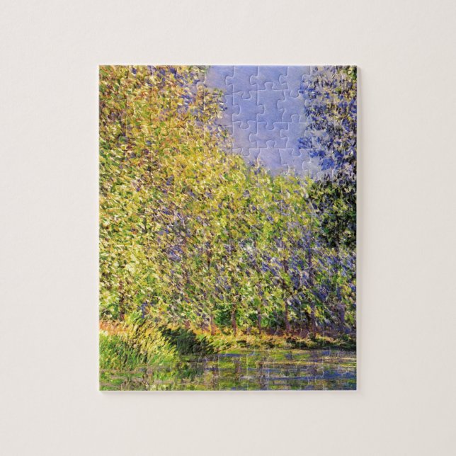 Claude Monet en krökning av Epten Pussel (Vertikal)