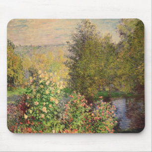 Claude Monet en tränga någon av trädgården p Musmatta