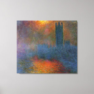 Claude Monet - Europaparlamentets hus Canvastryck