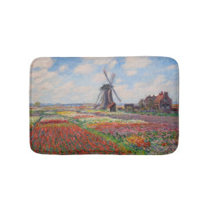 Claude Monet - Fält i Tulips i Nederländerna Badrumsmatta