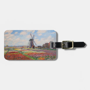 Claude Monet - Fält i Tulips i Nederländerna Bagagebricka