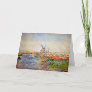 Claude Monet - Fält i Tulips i Nederländerna Kort