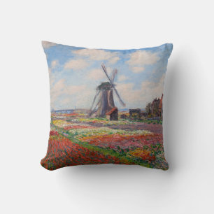 Claude Monet - Fält i Tulips i Nederländerna Kudde