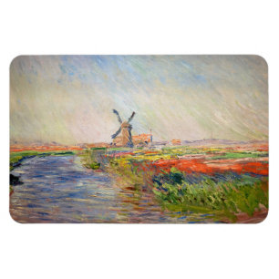 Claude Monet - Fält i Tulips i Nederländerna Magnet