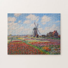 Claude Monet - Fält i Tulips i Nederländerna Pussel