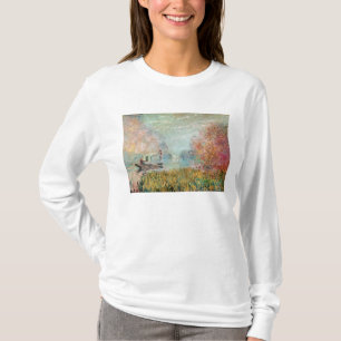 Claude Monet fartygstudio på Seinen T Shirt