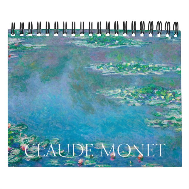 CLAUDE MONET FINE ART CALENDAR KALENDER (Omslag)