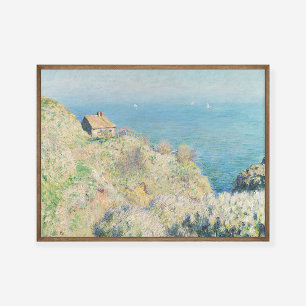 Claude Monet Fishermans House Painting Art Print Poster