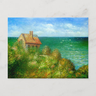 Claude Monet: Fiskermans stuga i Varengeville Vykort
