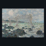 Claude Monet - Fisknät i Pourville Fototryck<br><div class="desc">Fisknät i Pourville av Claude Monet, 1882. Claude Monet var en av grundarna av Franskens intsionistiska målning och den mest konsekventa och skickliga utövaren av rörelsens filosofi att uttrycka sina uppfattningar före naturen, särskilt när det gäller landskapsmålning i luft. Uttrycket "Impressionism" härrör från titeln på hans målning Impression, soleil levant...</div>