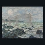 Claude Monet - Fisknät i Pourville Fototryck<br><div class="desc">Fisknät i Pourville av Claude Monet, 1882. Claude Monet var en av grundarna av Franskens intsionistiska målning och den mest konsekventa och skickliga utövaren av rörelsens filosofi att uttrycka sina uppfattningar före naturen, särskilt när det gäller landskapsmålning i luft. Uttrycket "Impressionism" härrör från titeln på hans målning Impression, soleil levant...</div>