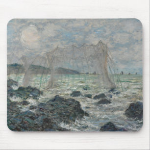 Claude Monet - Fisknät i Pourville Musmatta
