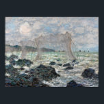 Claude Monet Fisknät i Pourville Poster<br><div class="desc">Claude Monet Fisknät i Pourville</div>
