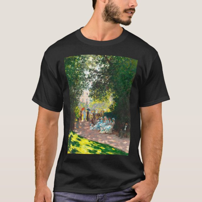 Claude Monet Flicka med hundMonet T Shirt (Framsida)