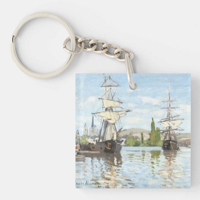 Claude Monet. Fraktaser Riding on Seine at Rouen (Framsidan)