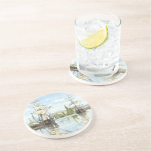 Claude Monet. Fraktaser Riding on Seine at Rouen