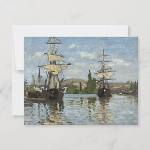 Claude Monet-Fraktaserna om Seine River Art