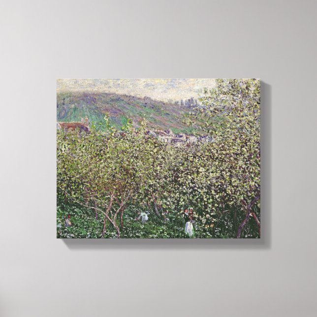 Claude Monet | Fruktplockare, 1879 Canvastryck (Framsida)
