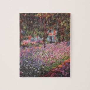 Claude Monet / Garden at at Giverny Pussel