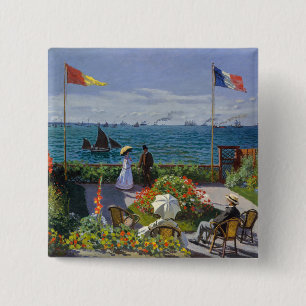 Claude Monet - Garden at at Sainte-Adresse Knapp