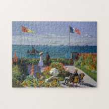 Claude Monet - Garden at at Sainte-Adresse