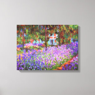 Claude Monet Garden på Giverny Canvastryck