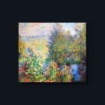 Claude Monet - Gardens hörn i Montgeron Canvastryck<br><div class="desc">Corner of the Garden at Montgeron / Coin de jardin a Montgeron - Claude Monet,  Oil on Canvas,  1876</div>